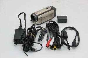 【返品保証】 【録画確認済み】パナソニック Panasonic HDC-TM45 ゴールド 42x バッテリー付き 付属品多数 ビデオカメラ C6191
