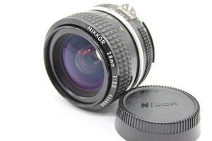 【返品保証】 ニコン Nikon NIKKOR Ai 28mm F2.8 レンズ s541