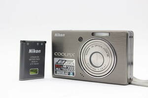 【返品保証】 ニコン Nikon Coolpix S500 Nikkor 3x バッテリー付き コンパクトデジタルカメラ s767