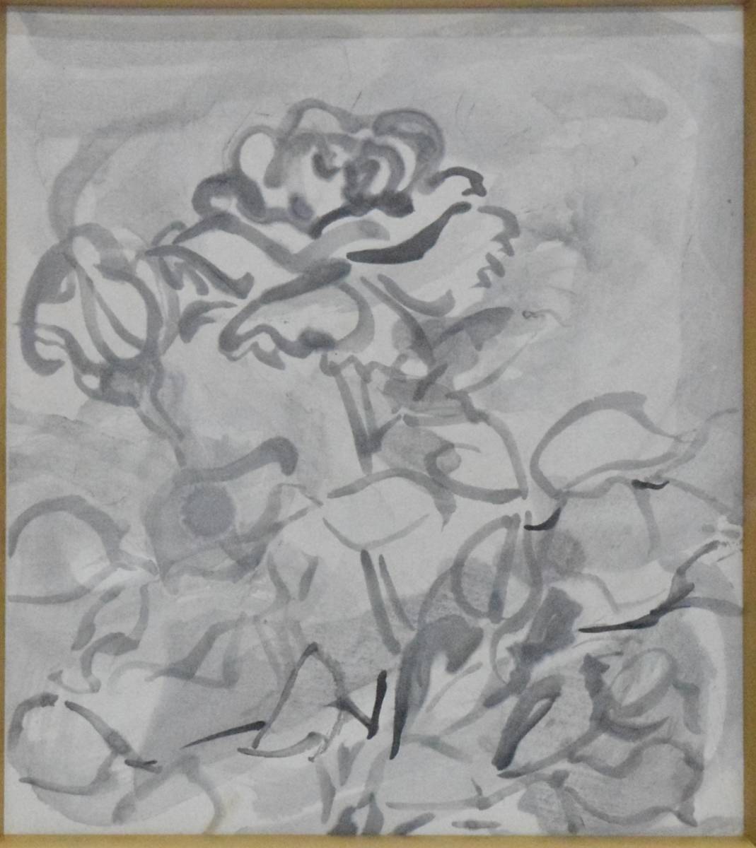 Shinichi Matsuzaki Flowers 3-gou Shikishi Акварель Подлинная, Рисование, акварель, Натюрморт