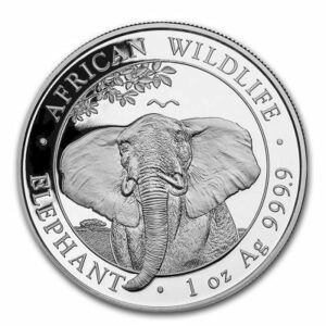 [ written guarantee * capsule with a self-starter ] 2021 year ( new goods )so Mali a[ Africa wild life * elephant ] original silver 1 ounce silver coin 