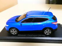 国産名車コレクション 1/43 日産 キャシュカイ 2015 青 デュアリス アシェット　ミニカー_画像5