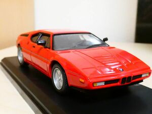 国産名車コレクション 1/43 BMW M1 ロードバージョン 1979 赤 旧車 クラシックカー ミニカー