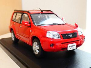 国産名車コレクション 1/43 日産 エクストレイル nissan x-trail 2005 赤 旧車 クラシックカー ミニカー