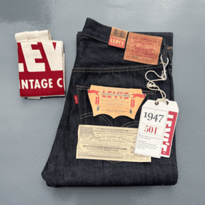 米国製 1947年モデル LEVI'S 501XX 47501-0117 W34 L32 リジッド デッドストック ホワイトオーク 40s アメリカUSA製 デニムパンツ ジーンズ