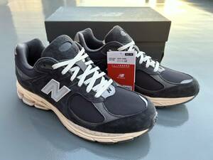 国内正規品 New Balance M2002RHO Phantom ブラック×グレー US10.5 28.5cm 未使用 新品 フォントム スエード M2002R HO NB 黒 スニーカー