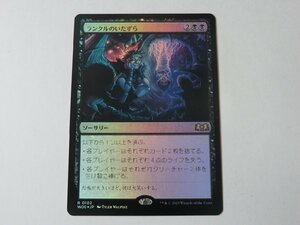 MTG 美品 【ランクルのいたずら（FOIL）】 （レア） エルドレインの森 WOE 日 1枚迄