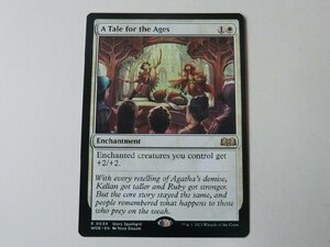 MTG 美品 【歴史に刻む物語】 （レア） エルドレインの森 WOE 英 4枚迄