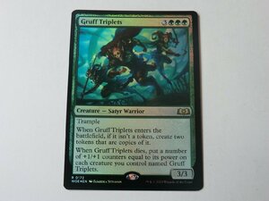 MTG 美品 【荒々しい三つ子（FOIL）】 （レア） エルドレインの森 WOE 英 1枚迄