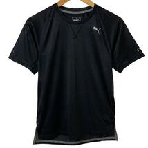 PUMA プーマ 半袖Tシャツ トップス ランニング スポーツウェア 美品 メンズ ブランド ブラック_画像1