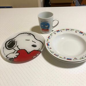 SNOOPY スヌーピマグカップ 他３点