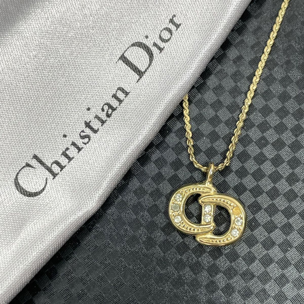 希少 Christian DIOR コインネックレス VINTAGE 正規品-