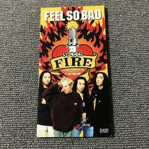 FEEL SO BAD / いつも心にFIRE / 気の毒■8cmシングルCD■型番:ZADL-1052■AZ-3266