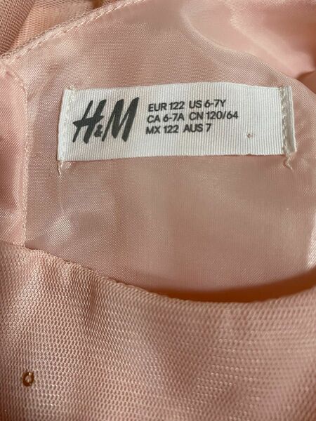 子供　ドレス　H &M