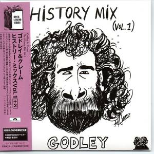 紙ジャケ　ゴドレイ＆クレーム／ヒストリー・ミックスVol.1、CD（UICY93087）、帯あり、もと10CCのGodley&Cremeの1985年作品、日本語解説