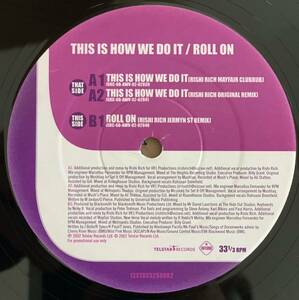 Mis-Teeq This Is How We Do It / Roll On (12, Single, Promo) Montell Jordan