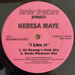 Neresa Maye - I Like It (12, Promo) Spique - The Way I Feel / Zakiya - One More Time