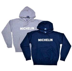 完売品　ミシュラン プルオーバーパーカー PO Sweat Hoodie Michelin 10オンス　ピースネーム　肉厚　カラー　ネイビー