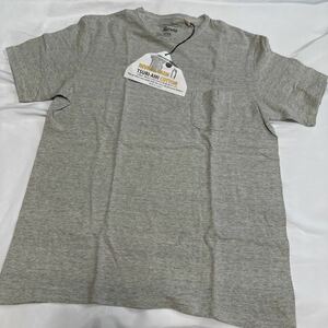 新品　BARNS バーンズ　BR-1010 リバイバルコットン　ポケットTシャツ　Ｔシャツ　グレー　サイズL