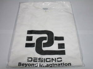 新品未開封 DESIGNO デジーノ DG Tシャツ ホワイト×ブラックロゴ Mサイズ