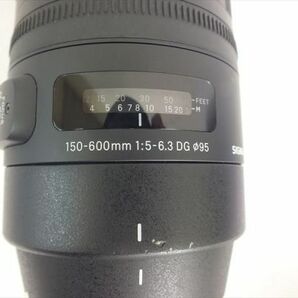 美品 SIGMA 150-600mm F5-6.3 DG OS HSM Contemporary Canon EFマウント #850の画像10