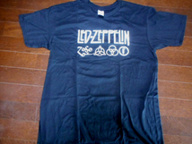 レッド・ツェッペリン　Led Zeppelin シンボルマーク　Ｔシャツ　Ｌサイズ　ブラック_画像2