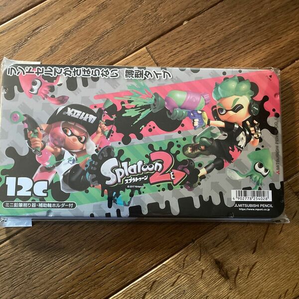 三菱鉛筆 uni スプラトゥーン2 色鉛筆12色