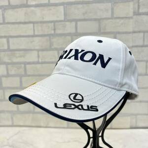 ① 未使用 保管品 スリクソン SRIXON 帽子 キャップ 白 ゴルフ Z STAR LEXUS