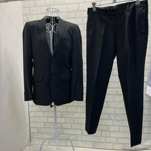 MAJI MAJI セットアップスーツ テーラードジャケット パンツ スラックス 黒 ブラック レディース 毛54% サイズY3