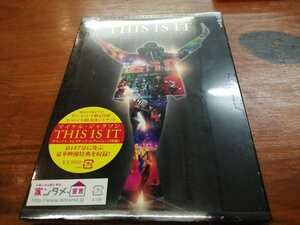 ◎*新品未開封品* マイケル・ジャクソン / THIS IS IT 2DVD 初回完全限定 タワーレコード限定 BLACKジャケット Michael Jackson