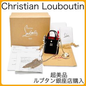 一点限り 正規品 Christian Louboutin Cabata N/S Case For Airpods Keyring クリスチャン ルブタン AirPodsケース 匿名配送 送料無料