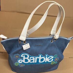 サマンサタバサ Samantha Thavasa サマンサフィービー デニム Barbie コラボ トート バービー バッグ 鞄 BAG 未使用 ハンドバッグ