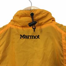 ND136 Marmot マーモット ノースリーブ ジップアップ ベスト 羽織り トップス ナイロン100% イエロー系 メンズ S_画像7