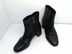  cheap postage ANTEPRIMA Anteprima boots 21.5.2052 black black short boots 