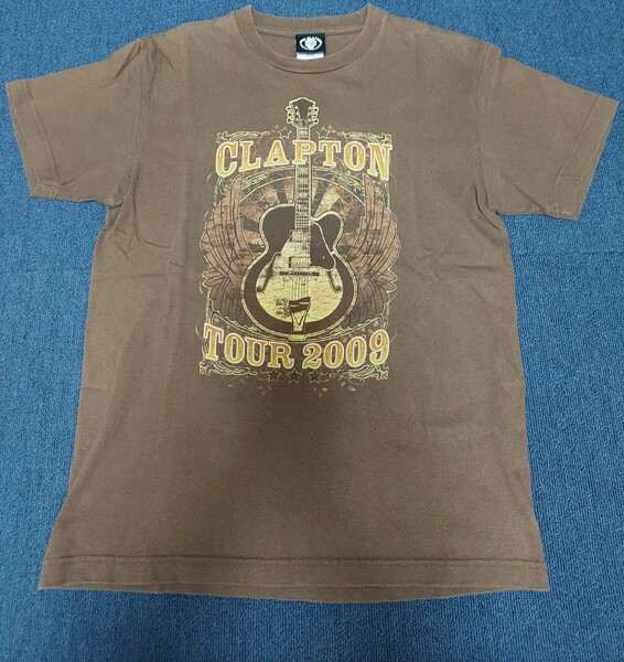 ★送料無料★エリッククラプトン Tシャツ Sサイズ 古着 eric clapton ジャパンツアー 2009 管34