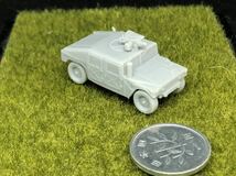 1/144レジンキット　未塗装 湾岸戦争　アメリカ軍　ハンヴィー 四輪駆動車　軍用車両　Cワールドタンクミュージアム【同梱可能】1030_画像3