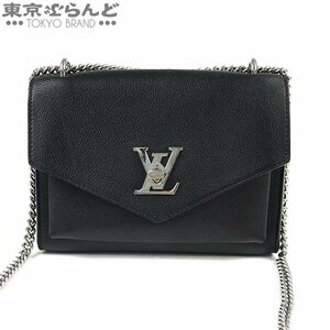 101685471 ルイヴィトン LOUIS VUITTON マイロックミー・チェーン M51418 ブラック レザー ショルダーバッグ レディース 現行品 A