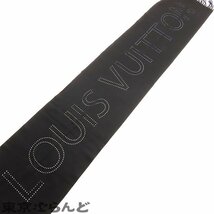 101653450 ルイヴィトン LOUIS VUITTON エシャルプ・LVぺルフォ 401552 ブラック カシミヤ パンチングロゴ マフラー レディース_画像2