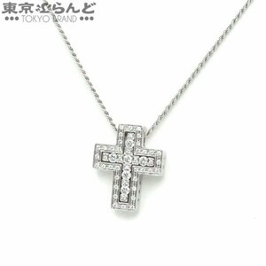 101681671 ダミアーニ Damiani ベルエポック クロス ペンダント 20073457 K18WG ダイヤモンド Sサイズ ネックレス レディース 仕上済