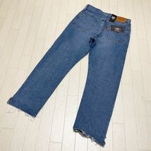 和38★① 新品 Levi's PREMIUM 501 CROPPED リーバイス デニムパンツ ジーンズ クロップド W26 L26 レディース ブルー_画像2