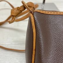 1151★ イタリア製 TRUSSARDI トラサルディ ミニバッグ ショルダーバッグ レディース ブラウン_画像7