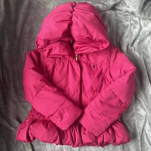 Ralph Lauren Ralph Lauren down jacket down 160 cm lady's S pink 