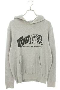 ビリオネアボーイズクラブ BILLIONAIRE BOYS CLUB サイズ:M ロゴプリントパーカー 中古 BS99