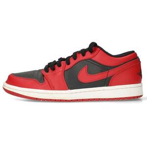 ナイキ NIKE NIKE AIR JORDAN 1 LOW 553558-606 サイズ:25.5cm エアジョーダン1ロースニーカー 中古 BS99