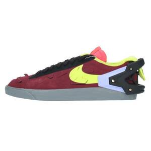 ナイキ NIKE アクロニウム Blazer Low Acronym Night Maroon DN2067-600 サイズ:26cm ブレーザーローナイトマルーンスニーカー 中古 BS99