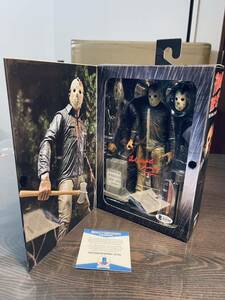 [ Friday the 13th .. compilation ]. Jayson ....tedo* white . autographed (Ted White) figure Neca Friday the 13th THE FINAL CHAPTER