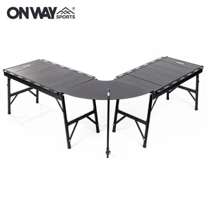 ONWAY NEW IGTテーブル OW-8044ＦアルミIGTテーブル コーナーエクステンションジョイントパーツ テーブル連結パーツ 収納ケース付 ２