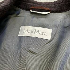 C @ 国内正規品 '高級感溢れる'『Max Mara マックスマーラ』高品質 カシミヤ WOOL テーラードジャケット 38 レディース 婦人服 アウターの画像6