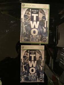 Xbox360★アーミーオブツー★used☆Army of two☆import Japan JP