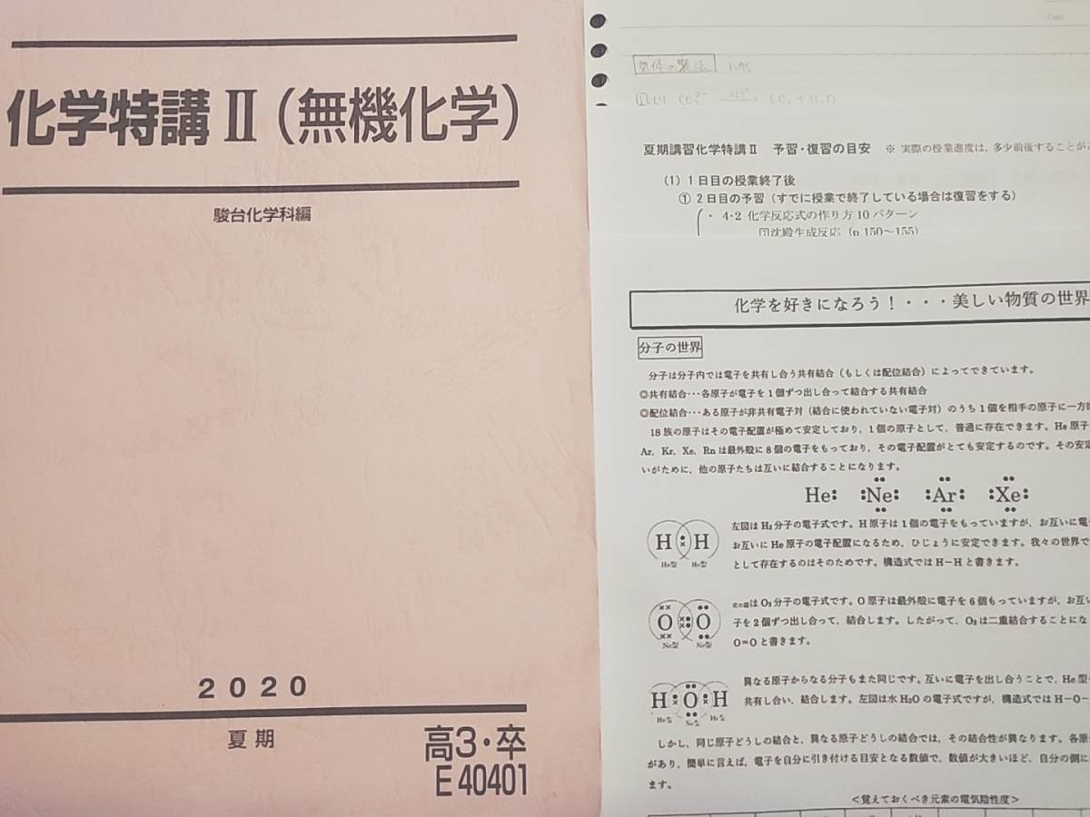 2023年最新】Yahoo!オークション -駿台 化学 プリント(大学受験)の中古